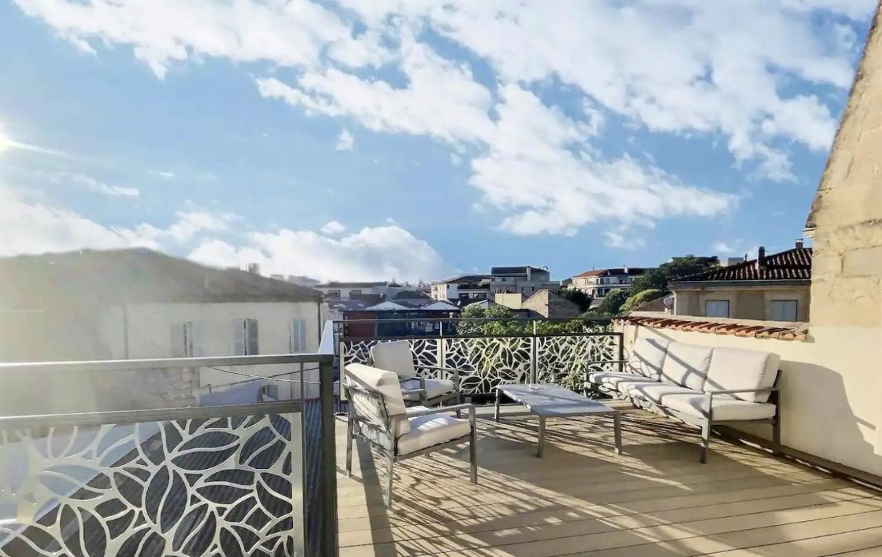 Duplex 120M2 Terrasse Vue Sur Nimes Daire Dış mekan fotoğraf